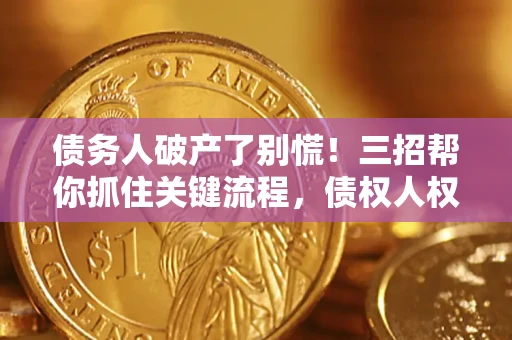 北京债务人破产了别慌！三招帮你抓住关键流程，债权人权益不再缩水